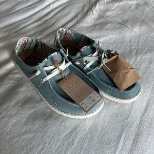 Hey Dude Blue Women's Sneakers